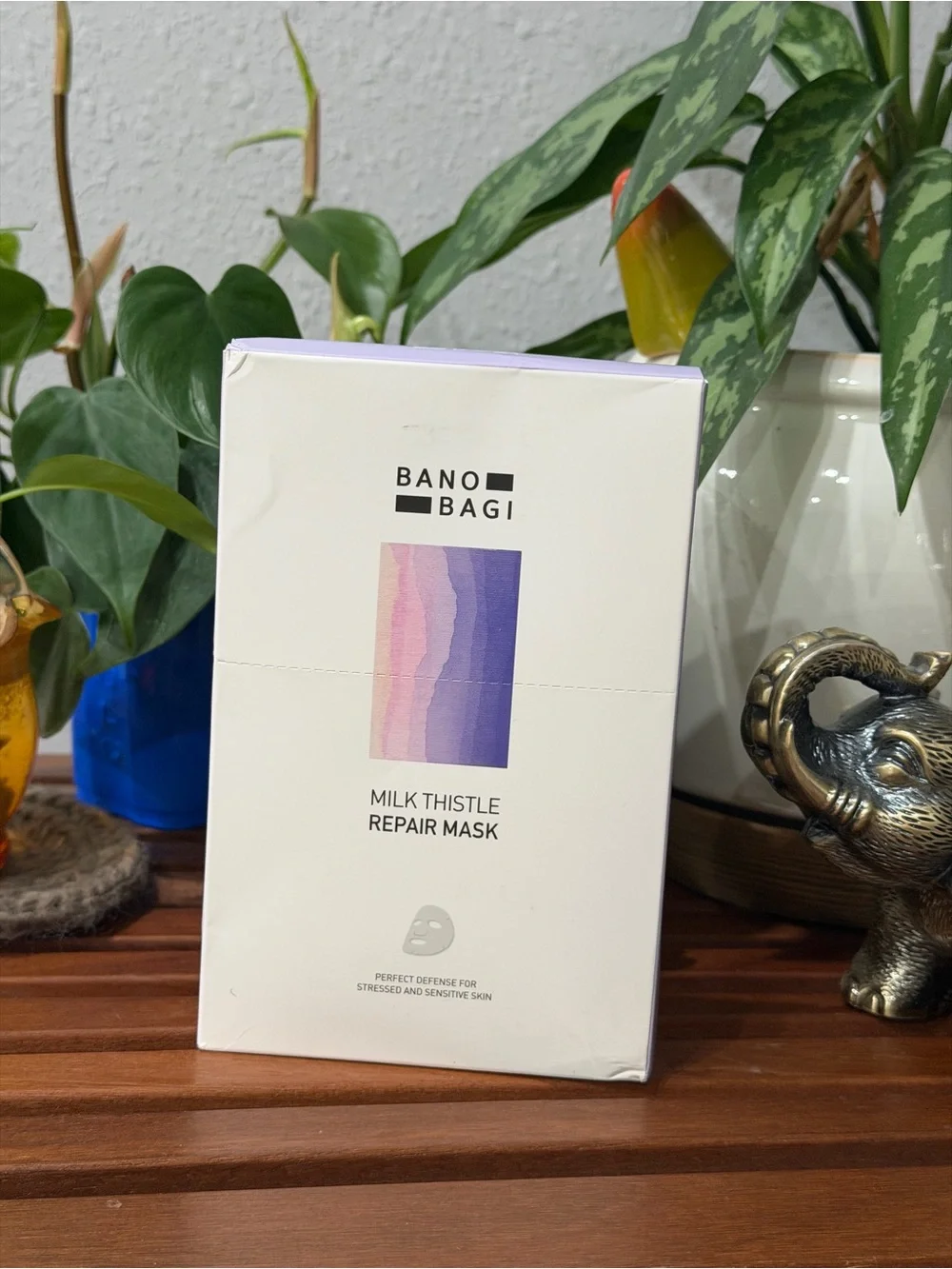 Milk Thistle Repair Mask - Purple